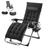 Zero Gravity Recliner Chair with Cushion for Indoor and Outdoor