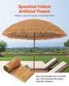 1.3x16.4 ft Artificial Thatch Roof for Resort Decor, Garden, and DIY Projects
