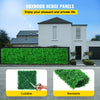 Artificial Boxwood Hedge Panels for Wall Decor and Privacy Fence
