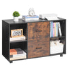 Mobile Wooden File Cabinet for Home Office
