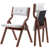 2-Pc Folding Chair Set with Extra-Large Seat Cushion and Sturdy Frame