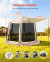 Screen House Tent with Awning for Patio