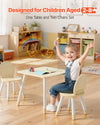 Kids Art Table and Chair Set for Home and School