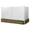 Outdoor Privacy Fence for AC Units