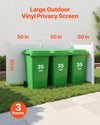 Outdoor Privacy Fence for AC Units