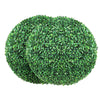 Artificial Boxwood Ball Topiary Set for Garden and Balcony Decor
