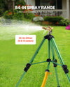Three-Level Adjustable Height Tripod Sprinkler with 360¡ã Rotating Head