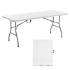Folding Utility Table for Indoor and Outdoor Events