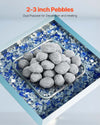 Ceramic Fire Pebbles for Propane Fire Pit Use
