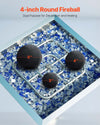 Ceramic Fire Balls for Gas Fire Pit Decoration