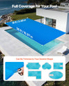 36 x 18 ft 8 mil Bubble Solar Blanket for Pool Heat Retention