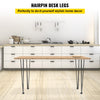 Hairpin Table Legs Set of 4 Heavy Duty for Desk and Furniture DIY