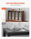 Literature Organizer with Multiple Compartments for Office and Classroom