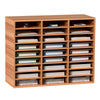 9 Rows x 3 Columns Literature Organizer 27 Compartments for Office Home School
