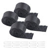 40 U-Stakes Rubber Mulch Mat for Weed Control, Mud Prevention, and Outdoor Paths