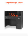 Reception Desk Counter with Storage for Office and Salon