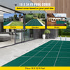 Pool Safety Cover with Drainage Holes for Inground Swimming Pools