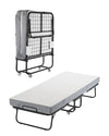 Folding Rollaway Bed with Mattress for Guests