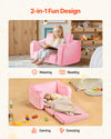 Kids Sofa with Washable Cover and High-Density Foam for Comfort and Support