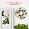 Decorative Floral Wreath for Indoor and Outdoor Decor