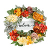 24 in Faux Flower Wreath - Easy to Hang, Versatile Decoration for Home or Events