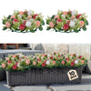 Artificial Rose Wreath Set for Wedding and Home Decor