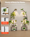 Indoor Plant Stand with Grow Lights