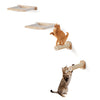 Wall Mounted Cat Shelves and Perches for Climbing and Play